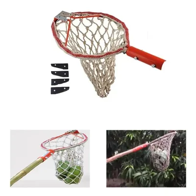 Universal Fruit Picker, Fruit Harvestor with 4 Blades & without Pole